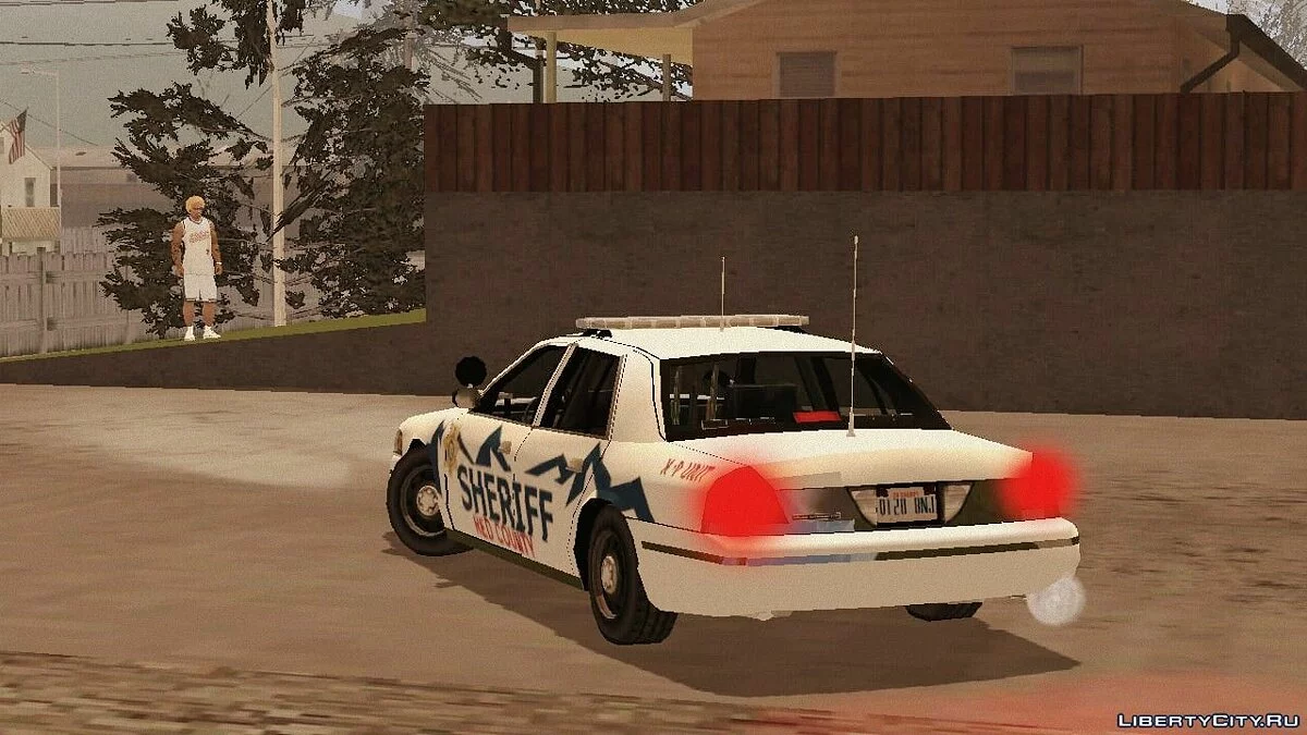Red County Sheriff Office K-9 car-pack / GTA San Andreas (iOS, Android)