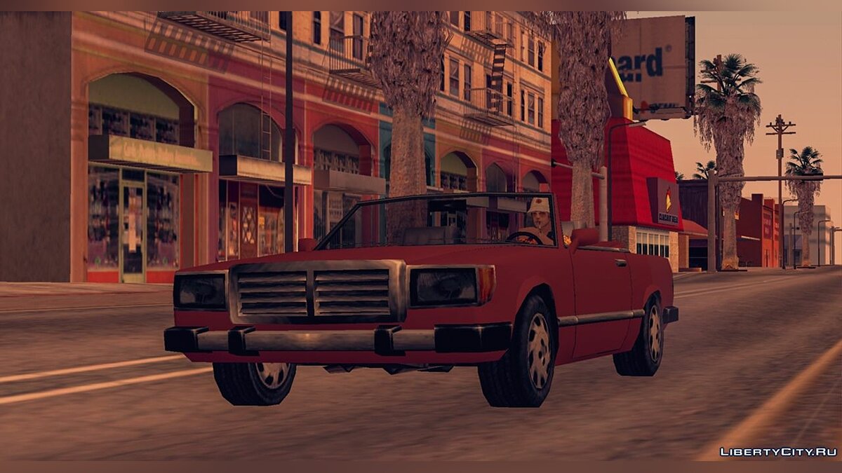 Сборник автомобилей из бета-версии для GTA San Andreas (iOS, Android) - Картинка #2