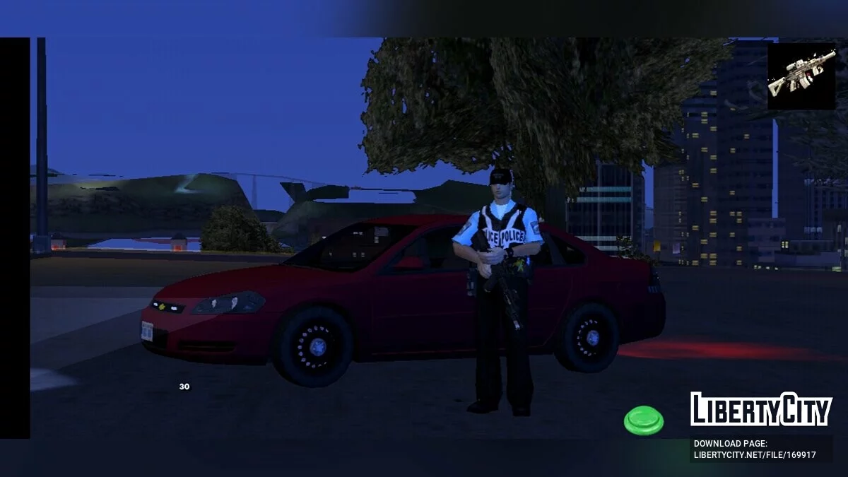 Сборник полицейских машин Бостона / GTA San Andreas (iOS, Android)