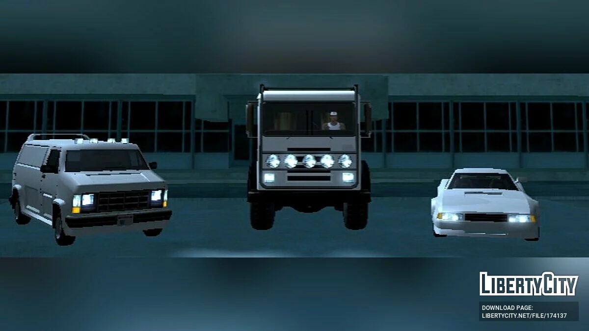 Сборник улучшенных машин / GTA San Andreas (iOS, Android)