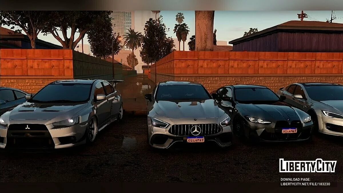 Сборник автомобилей (только DFF) / GTA San Andreas (iOS, Android)
