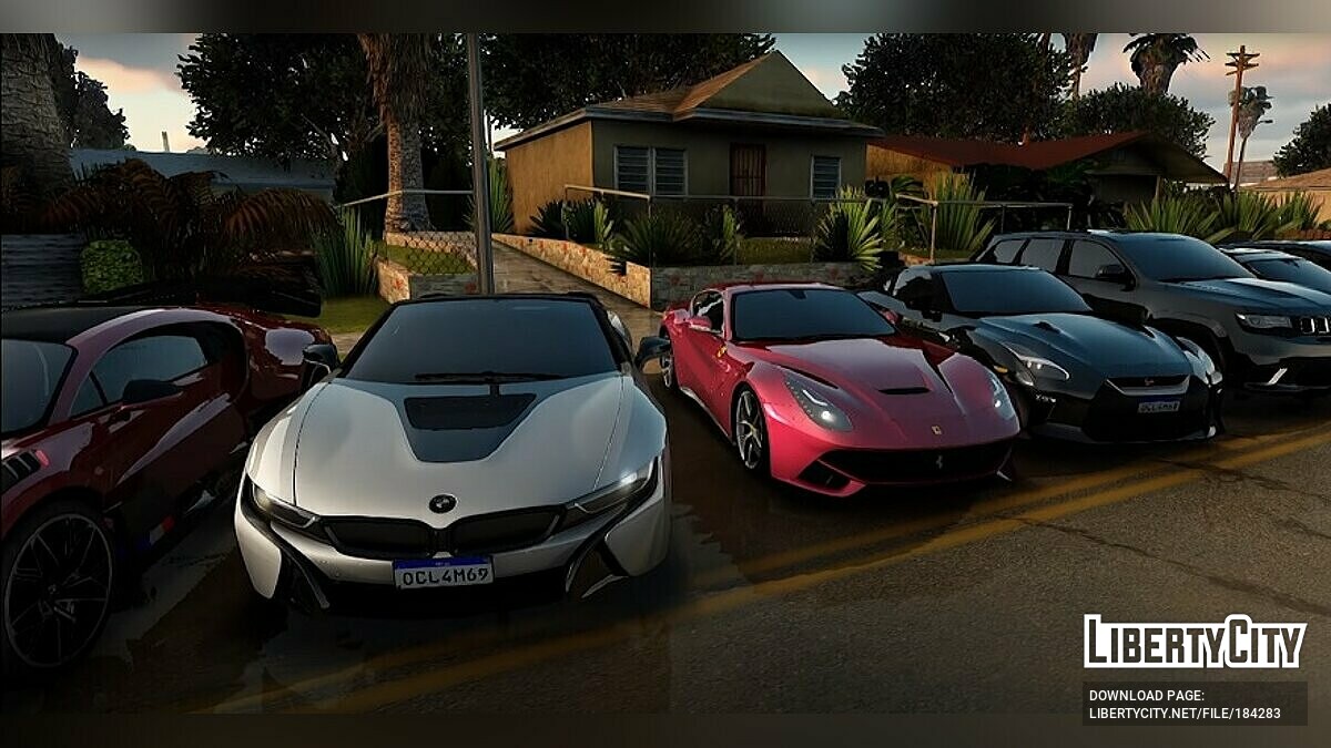 Collection of cars v2 (Only DFF) for GTA San Andreas (iOS, Android) - Картинка #2
