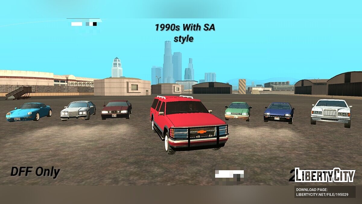 Замена majestic.dff в GTA San Andreas (iOS, Android) (53 файла)