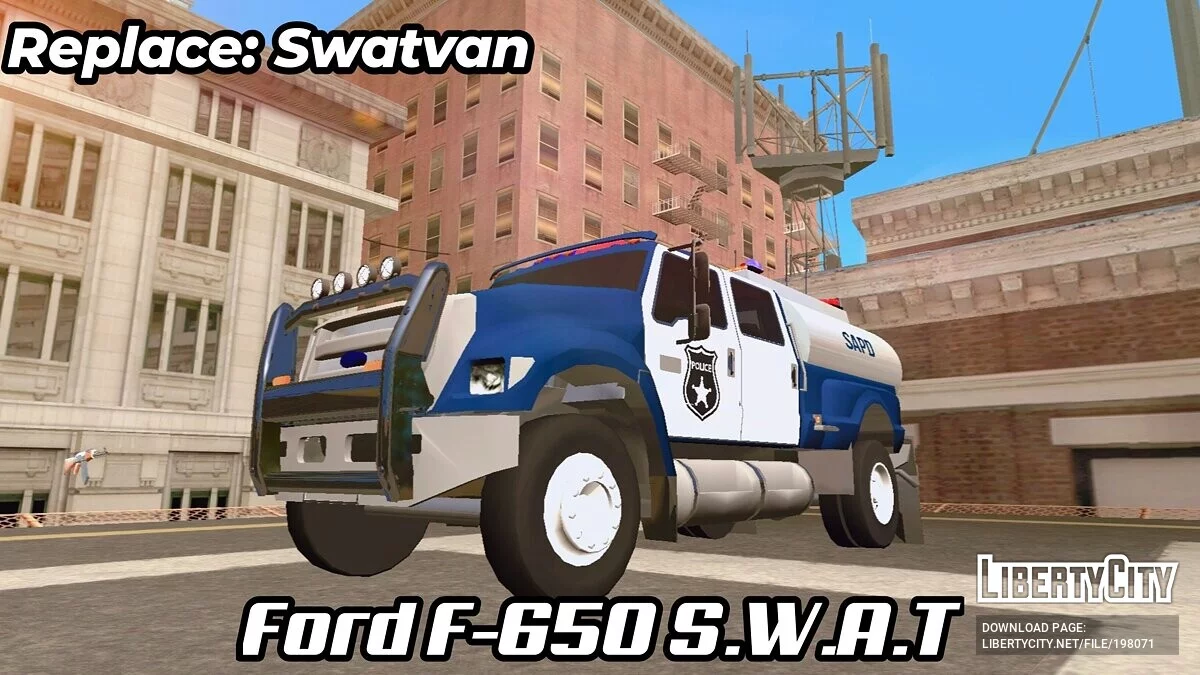 Набор полицейских машин (только DFF) / GTA San Andreas (iOS, Android)