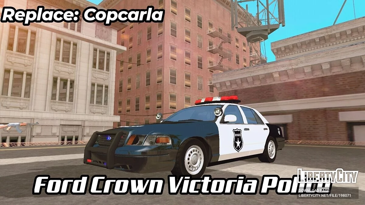 Набор полицейских машин (только DFF) / GTA San Andreas (iOS, Android)