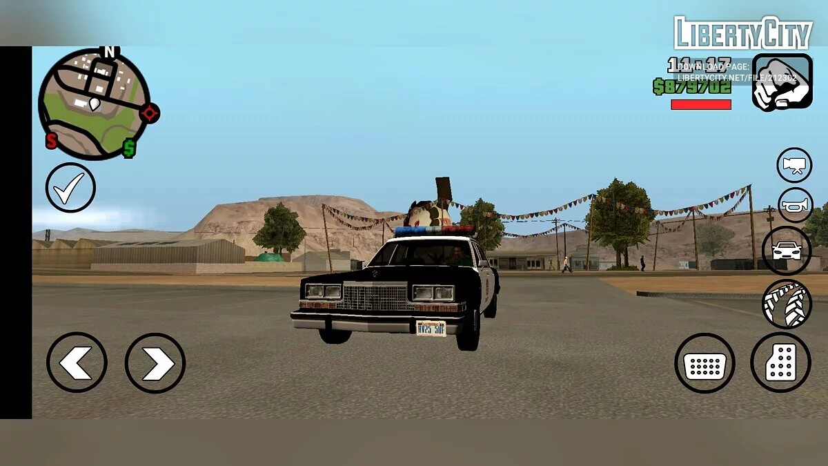 Сборник реальных машин из 90-х / GTA San Andreas (iOS, Android)