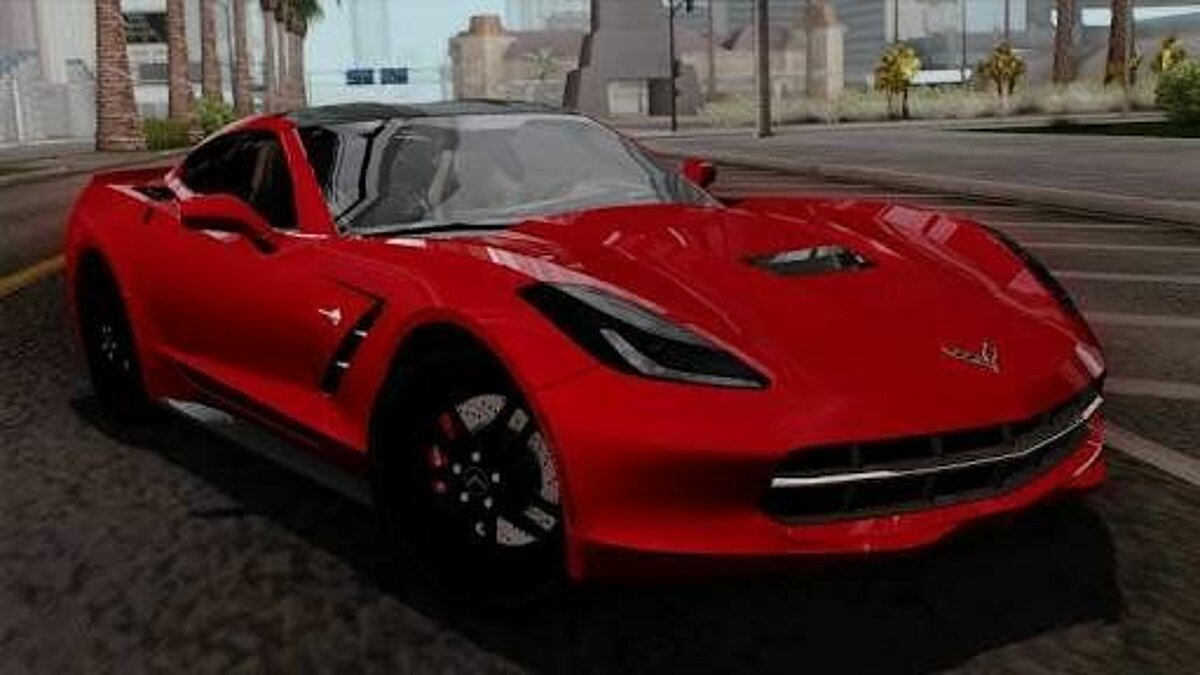 Chevrolet Corvette C7 Z51 для GTA San Andreas (iOS, Android) - Картинка #3
