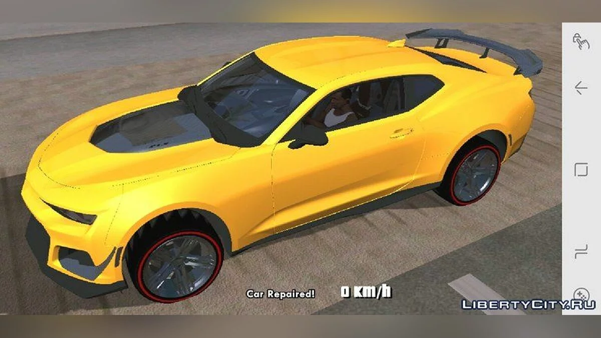 Chevrolet Camaro ZL1 1LE 2018 / GTA San Andreas (iOS, Android)