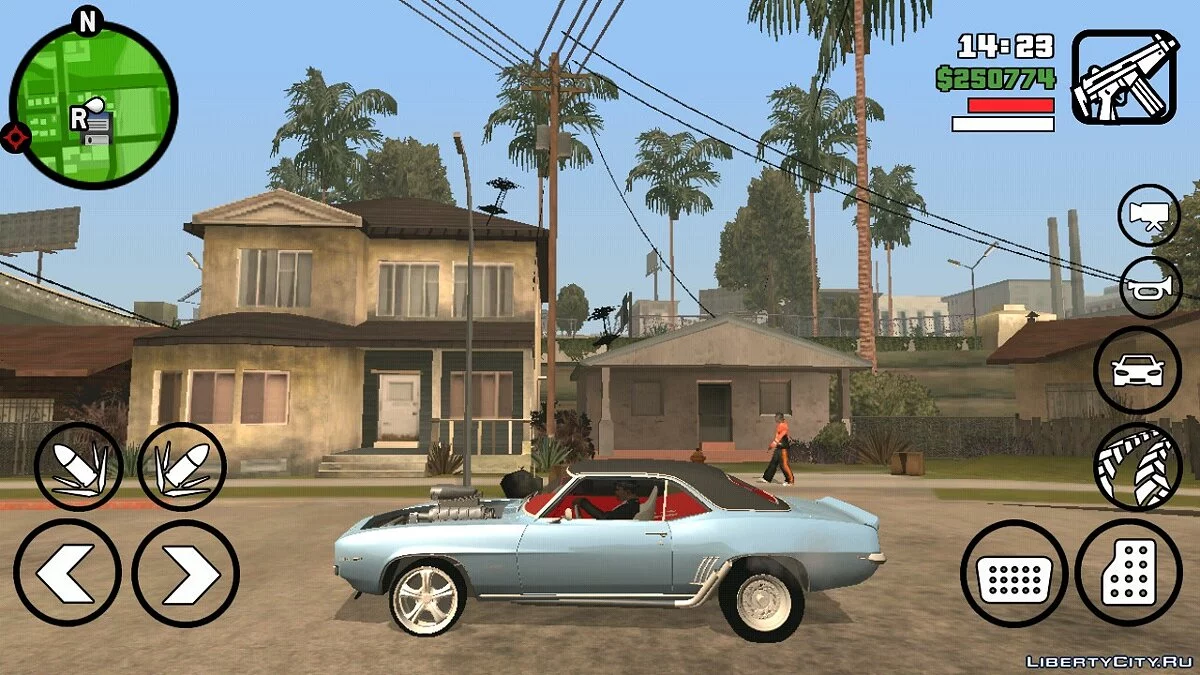 Camaro SS Drag (только DFF) / GTA San Andreas (iOS, Android)