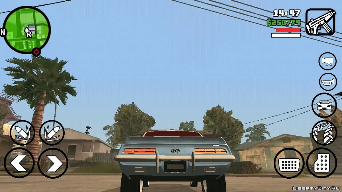 Camaro SS Drag (только DFF) / GTA San Andreas (iOS, Android)