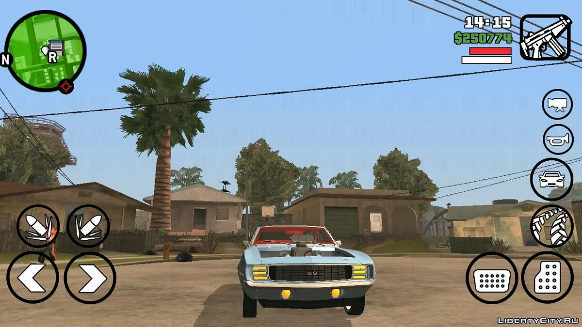 Camaro SS Drag (только DFF) / GTA San Andreas (iOS, Android)