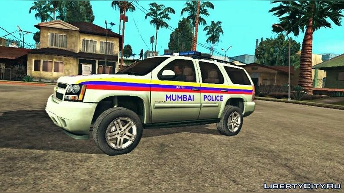 Полицейский джип Индии (Мумбаи) / GTA San Andreas (iOS, Android)
