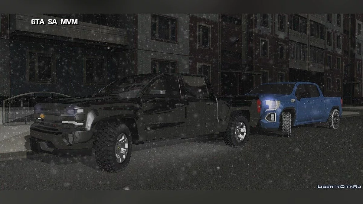 Chevrolet Cheyenne 2018 / GTA San Andreas (iOS, Android)