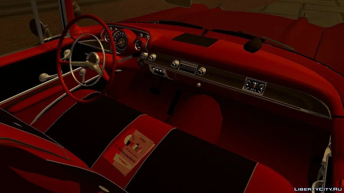 1957 Chevrolet Bel Air Sport Coupe (2454) / GTA San Andreas (iOS, Android)