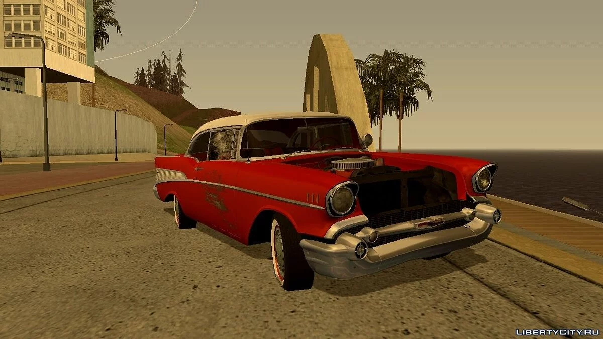 1957 Chevrolet Bel Air Sport Coupe (2454) / GTA San Andreas (iOS, Android)