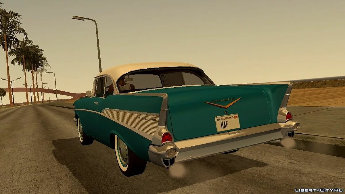 1957 Chevrolet Bel Air Sport Coupe (2454) / GTA San Andreas (iOS, Android)