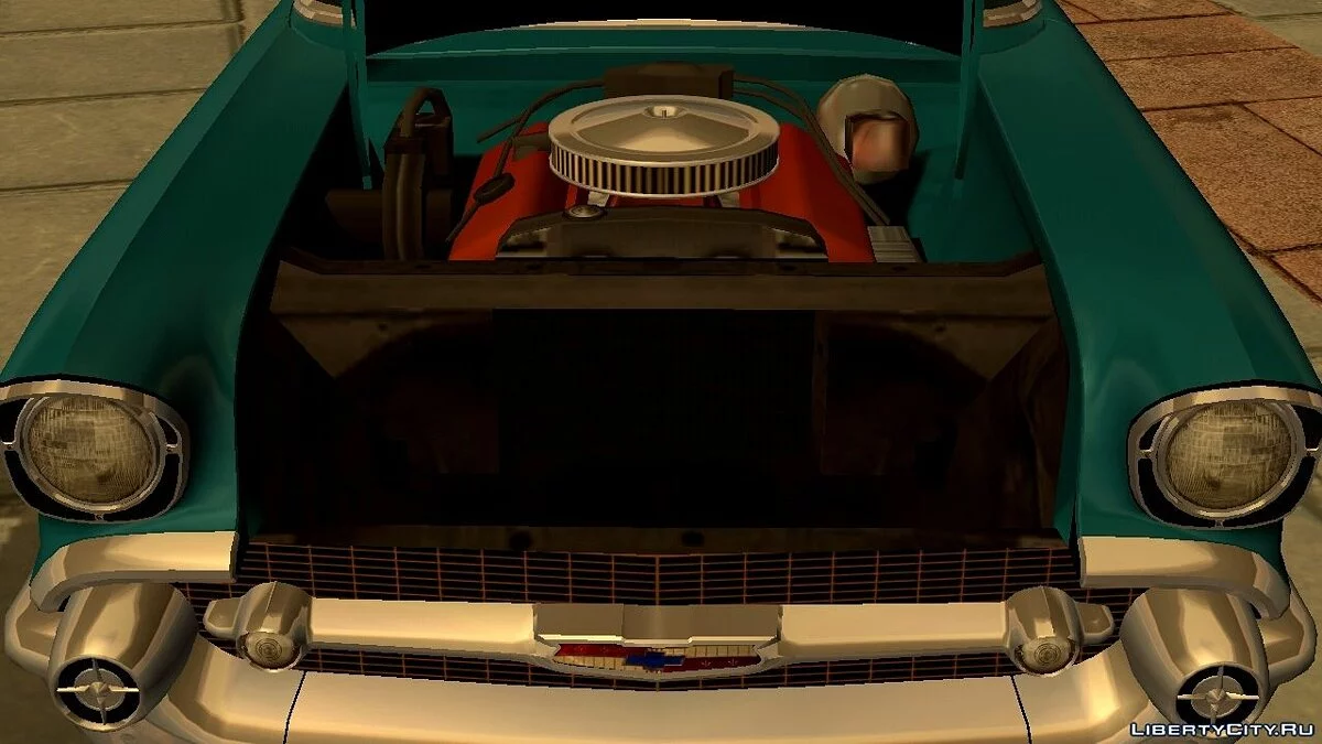 1957 Chevrolet Bel Air Sport Coupe (2454) / GTA San Andreas (iOS, Android)