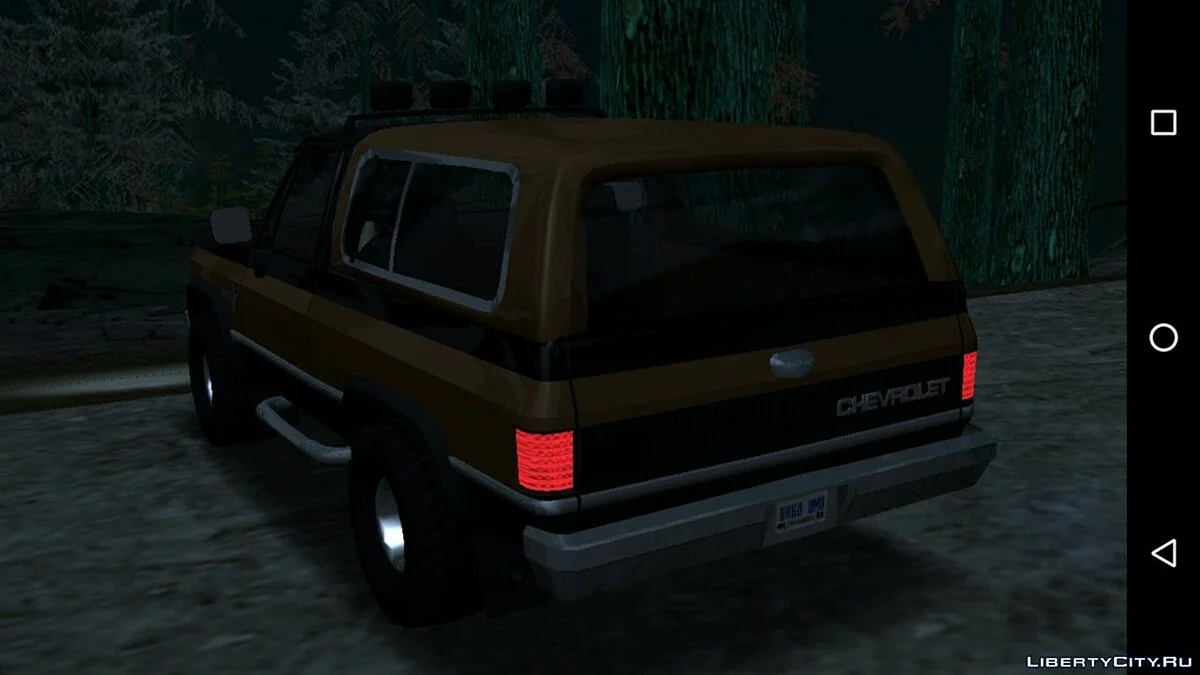 Chevrolet Blazer K5 v2.0 (только DFF) / GTA San Andreas (iOS, Android)