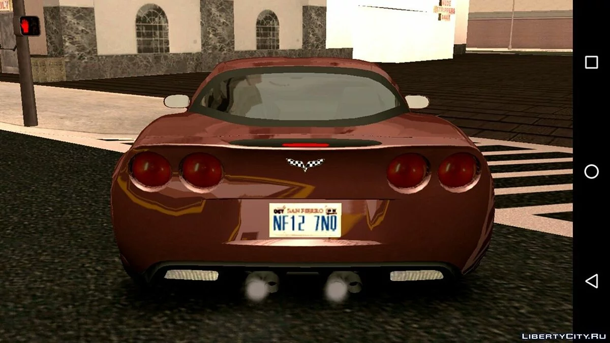 Chevrolet Corvette C6 v3.5 (только DFF) / GTA San Andreas (iOS, Android)