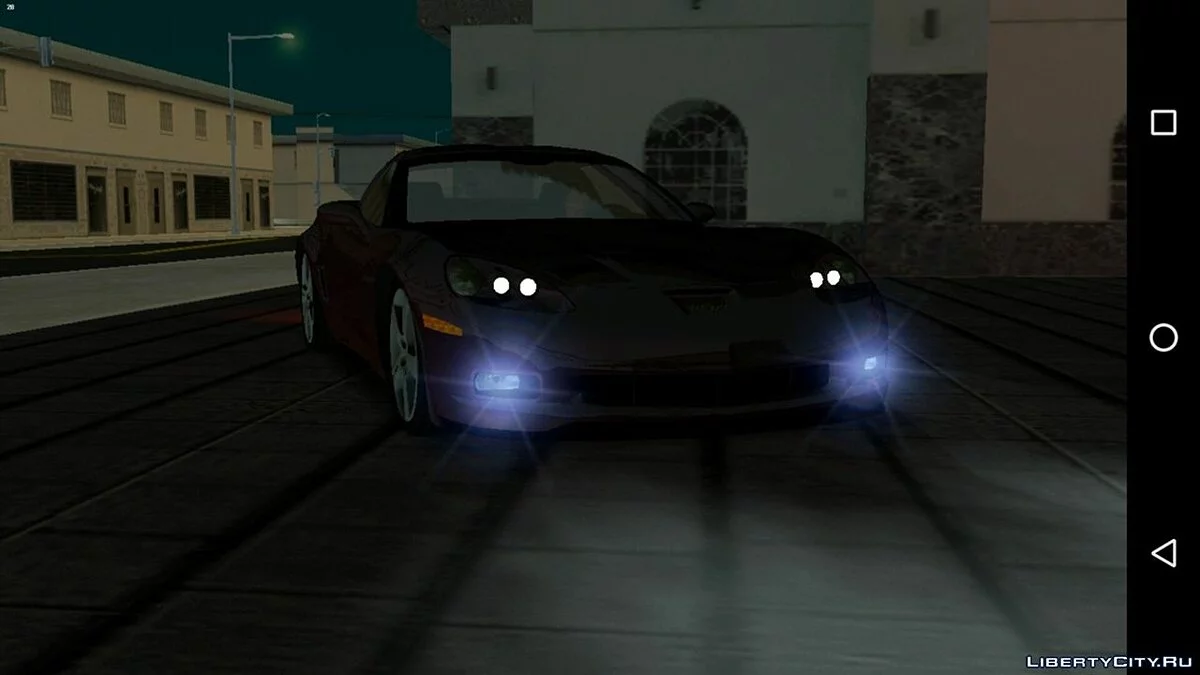 Chevrolet Corvette C6 v3.5 (только DFF) / GTA San Andreas (iOS, Android)