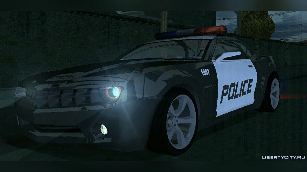 Chevrolet Camaro Police (только DFF) / GTA San Andreas (iOS, Android)