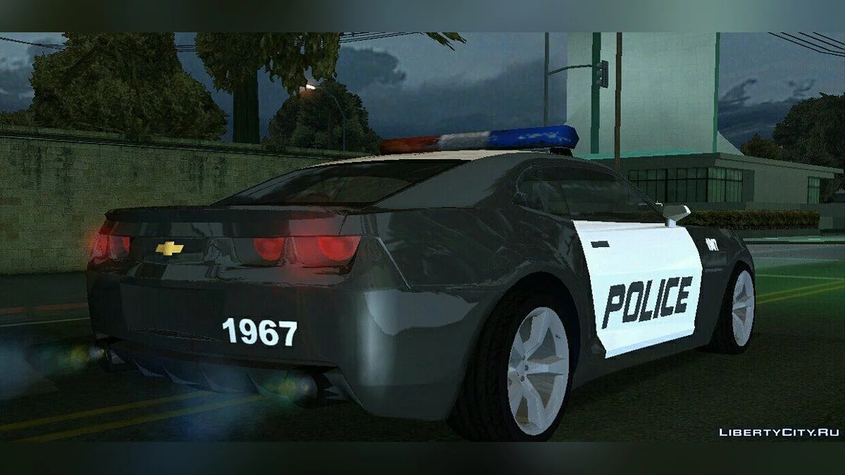 Chevrolet Camaro Police (только DFF) / GTA San Andreas (iOS, Android)