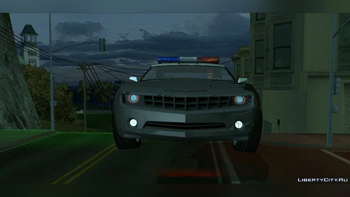 Chevrolet Camaro Police (только DFF) / GTA San Andreas (iOS, Android)