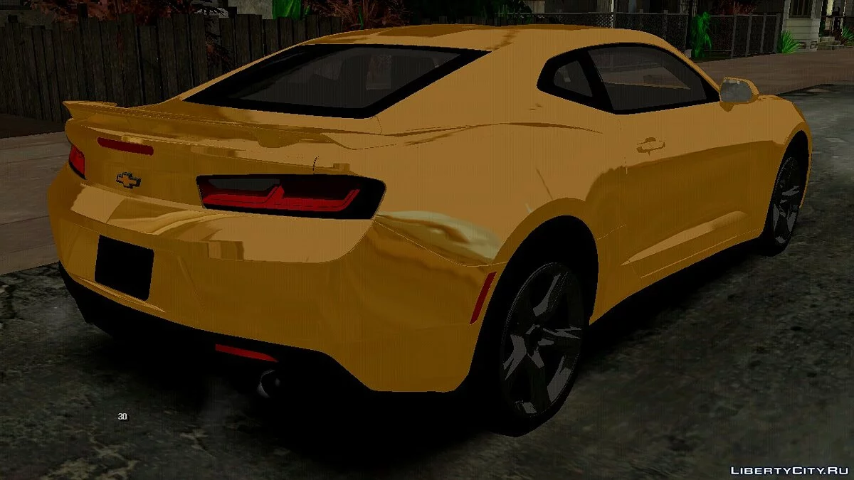 Chevrolet Camaro SS 2017 (только DFF) / GTA San Andreas (iOS, Android)