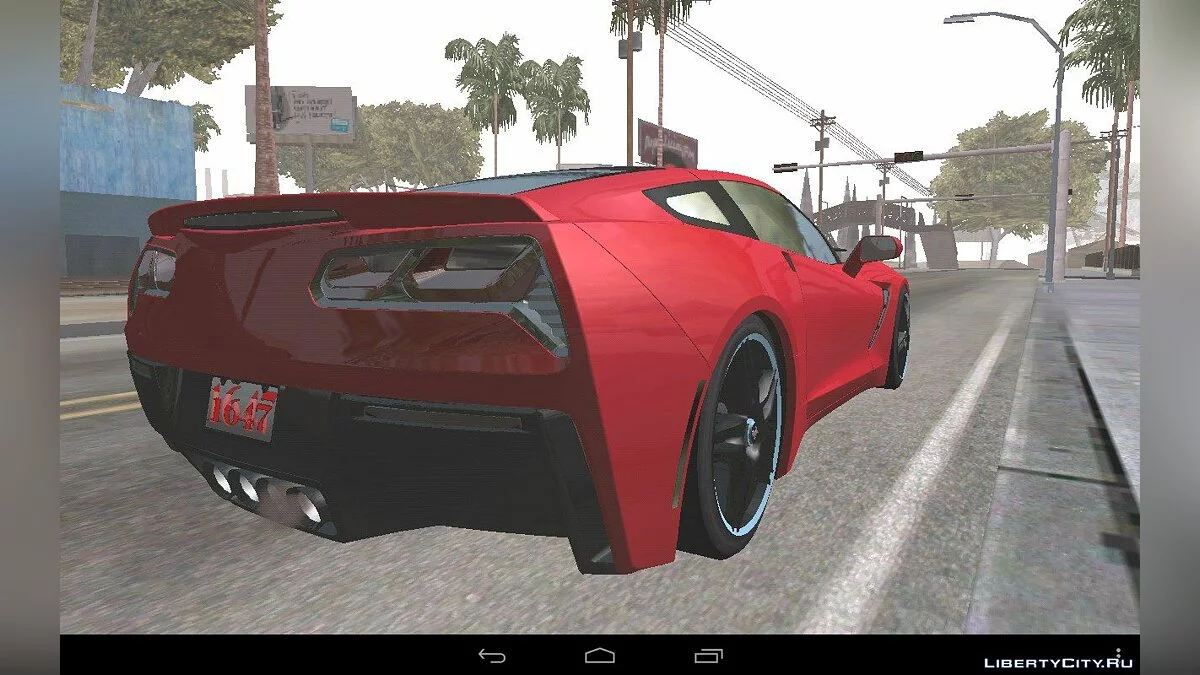 Chevrolet Corvette C7 (только DFF) / GTA San Andreas (iOS, Android)