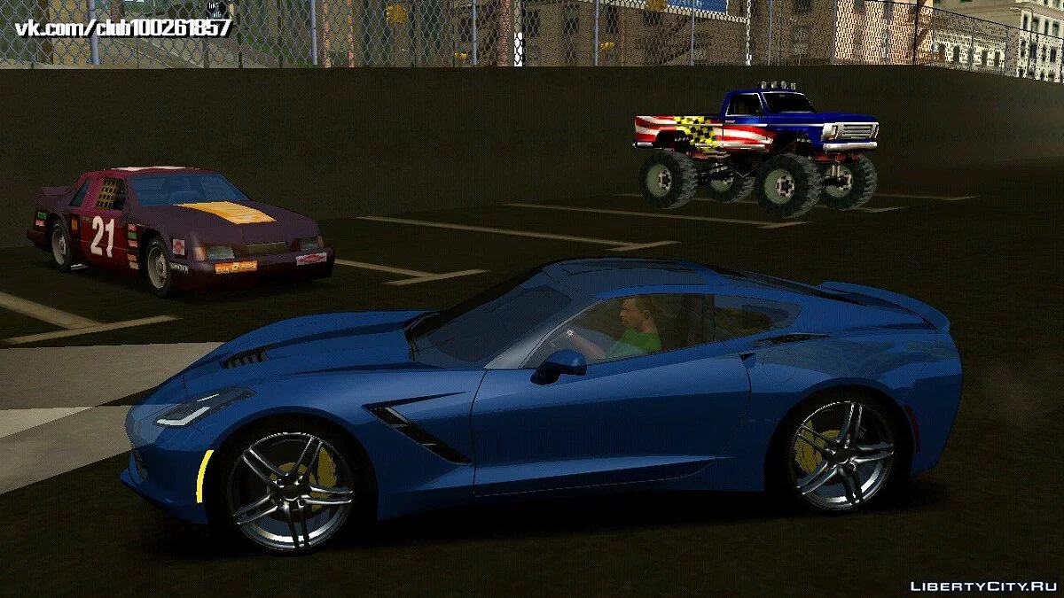 Chevrolet Corvette C7 (только DFF) / GTA San Andreas (iOS, Android)