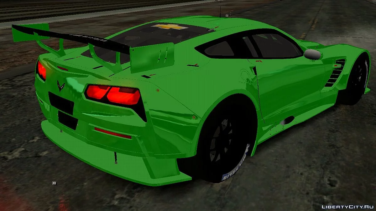 Chevrolet Corvette C7R GTE (PC и Mobile) / GTA San Andreas (iOS, Android)