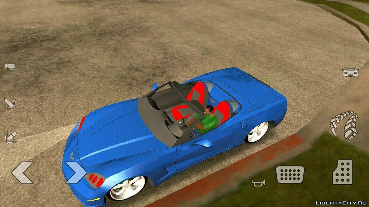 Chevrolet Corvette (только DFF) / GTA San Andreas (iOS, Android)