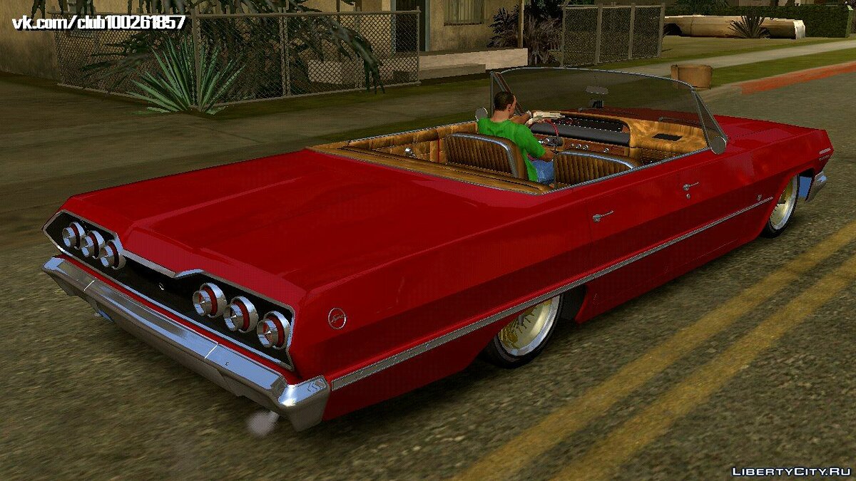 Скачать Chevrolet Impala 1963 Lowrider (только DFF) для GTA San Andreas  (iOS, Android)