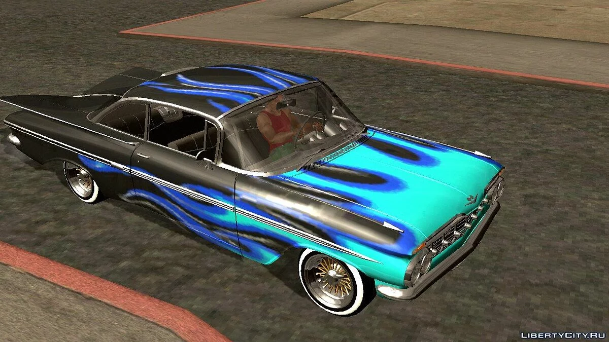 Chevrolet Impala '59 v5 (только DFF) / GTA San Andreas (iOS, Android)