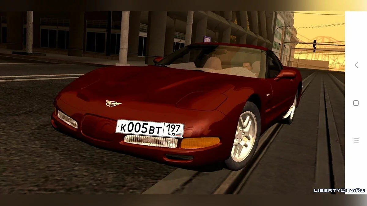 Corvette C5 (только DFF) / GTA San Andreas (iOS, Android)