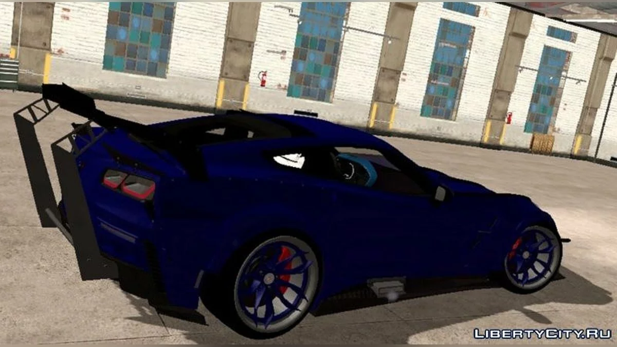 K.S. Edition Chevrolet Corvette Grand Sport / GTA San Andreas (iOS, Android)
