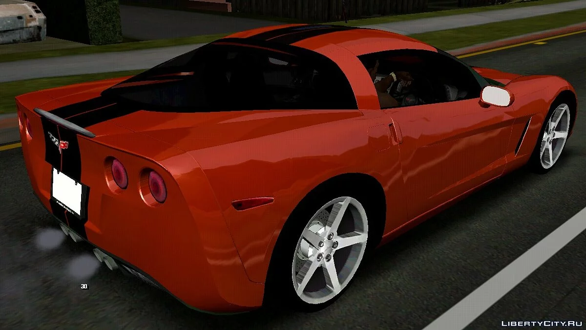 Chevrolet Corvette C6 / GTA San Andreas (iOS, Android)