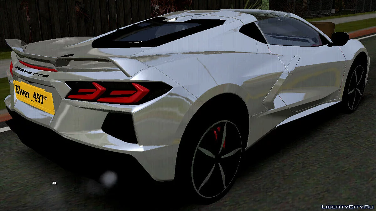 2020 Chevrolet Corvette C8 (только DFF) / GTA San Andreas (iOS, Android)