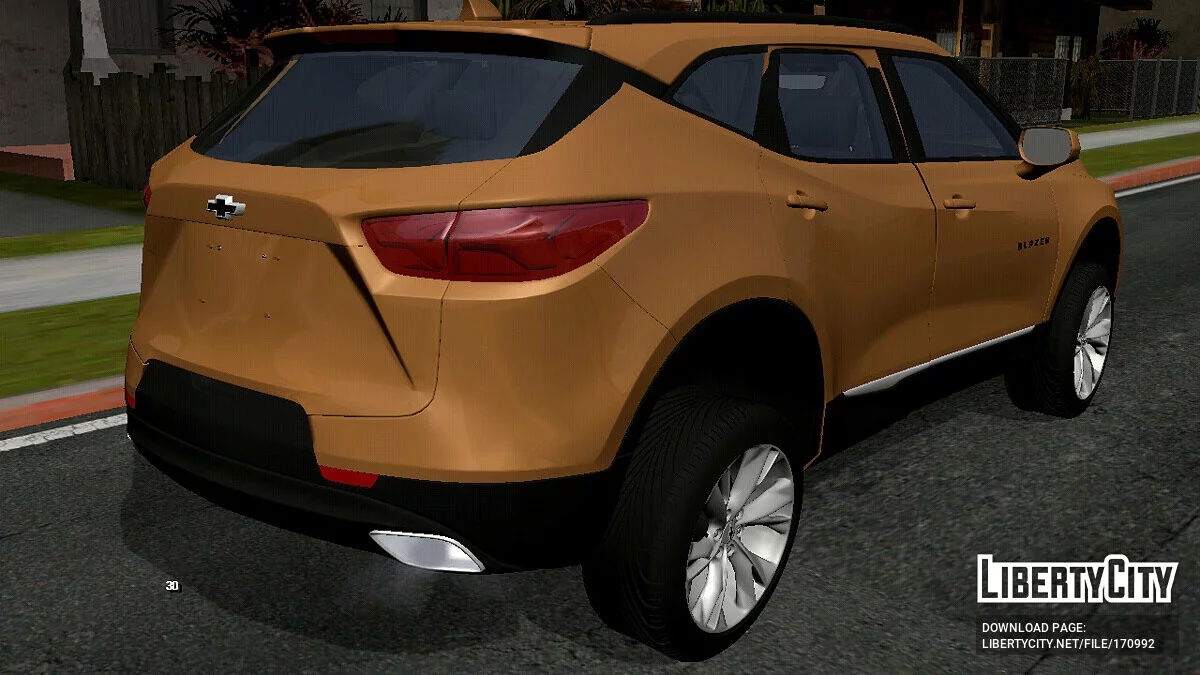Chevrolet Blazer 2019 (только DFF) / GTA San Andreas (iOS, Android)