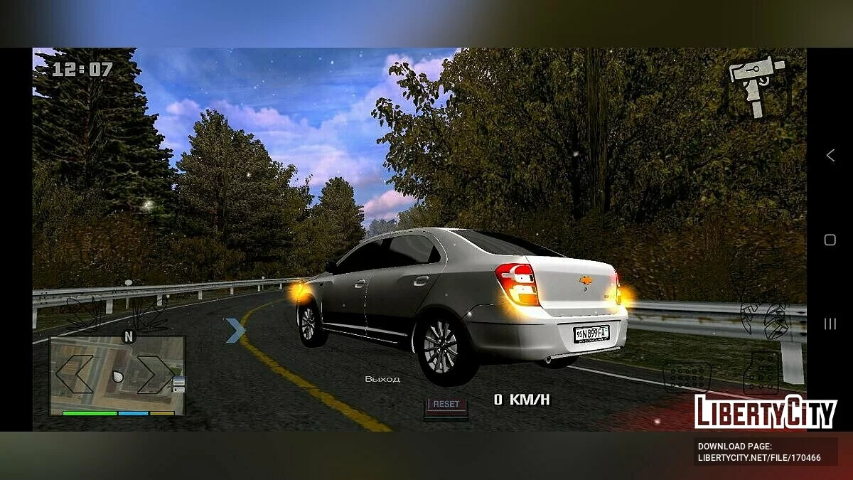 Chevrolet Cobalt LTZ / GTA San Andreas (iOS, Android)