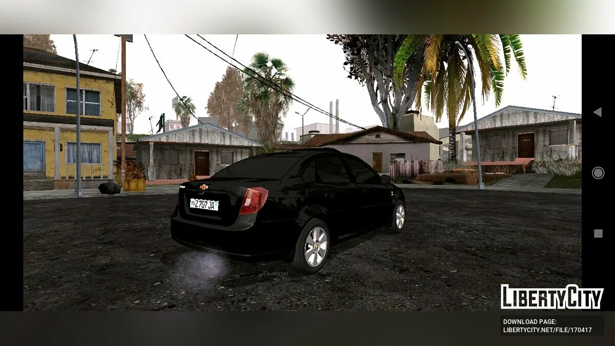 Chevrolet Gentra / GTA San Andreas (iOS, Android)