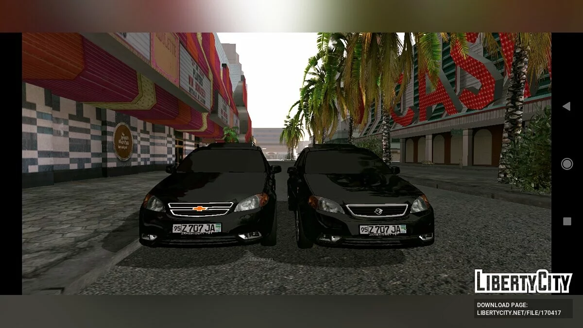 Chevrolet Gentra / GTA San Andreas (iOS, Android)