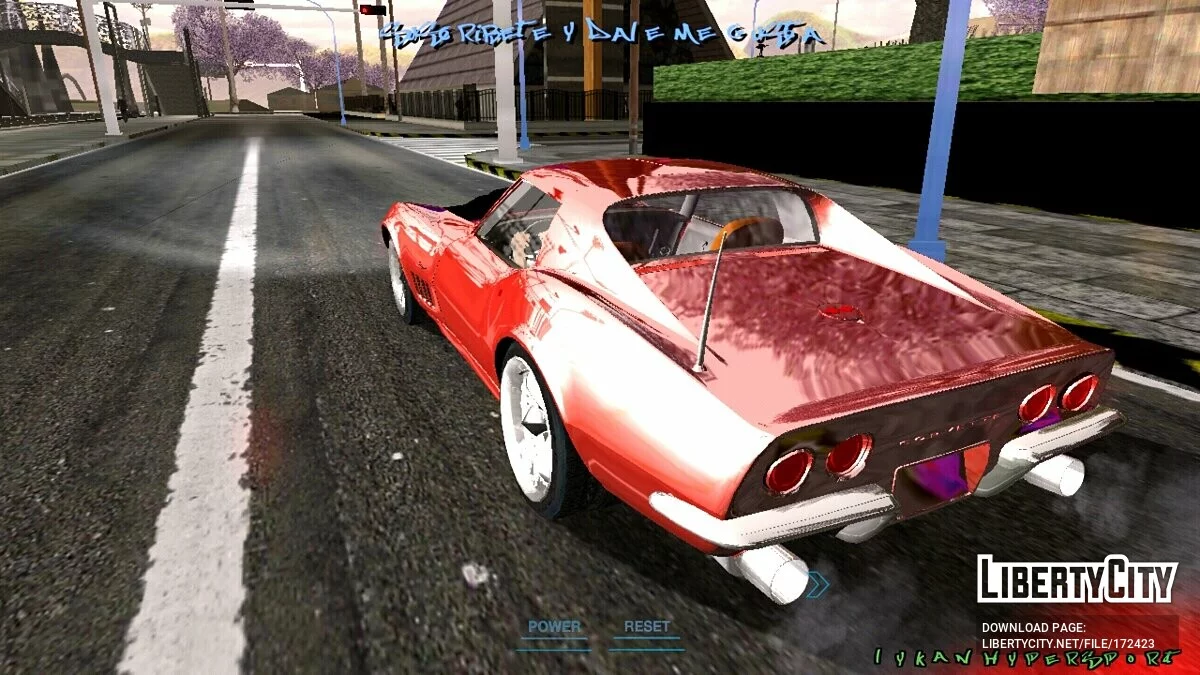 Chevrolet Stingray (только DFF) / GTA San Andreas (iOS, Android)