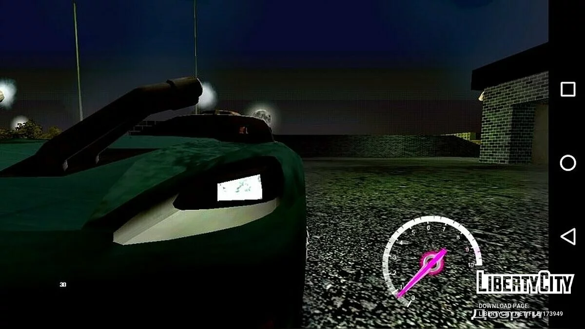 2012 Corvette Z06 / GTA San Andreas (iOS, Android)