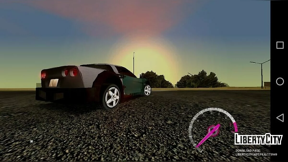 2012 Corvette Z06 / GTA San Andreas (iOS, Android)