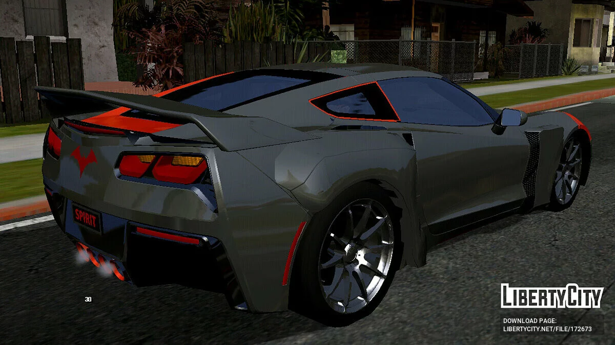 Chevrolet C7 Batwoman (только DFF) / GTA San Andreas (iOS, Android)