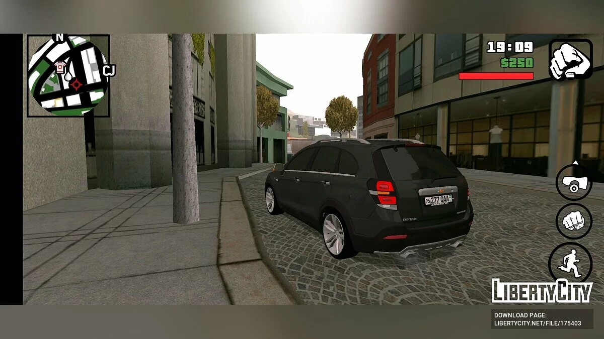Chevrolet Captiva 2015 / GTA San Andreas (iOS, Android)