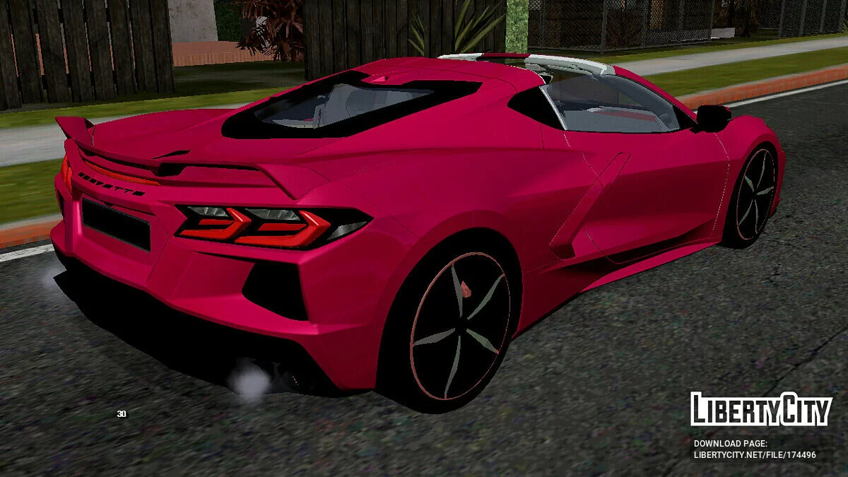 Chevrolet Corvette C8 (только DFF) / GTA San Andreas (iOS, Android)
