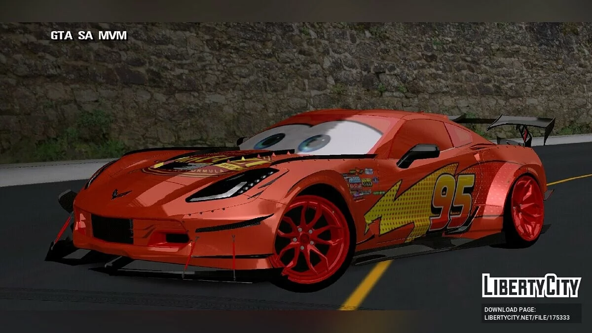Chevrolet Corvette / GTA San Andreas (iOS, Android)