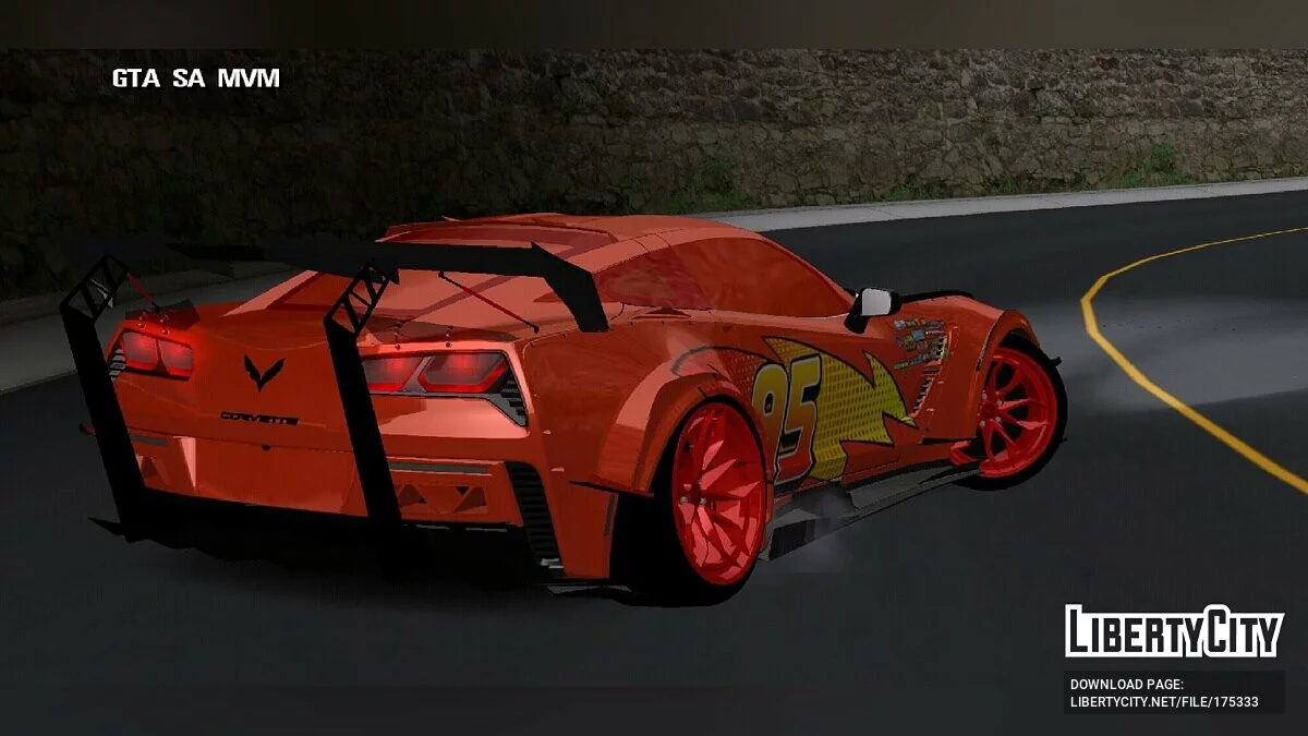 Chevrolet Corvette / GTA San Andreas (iOS, Android)